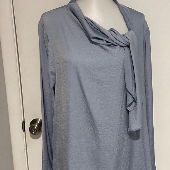 Primark Light Blue Blouse - Size 16 - NEW With Tags. - Picture 2 of 13